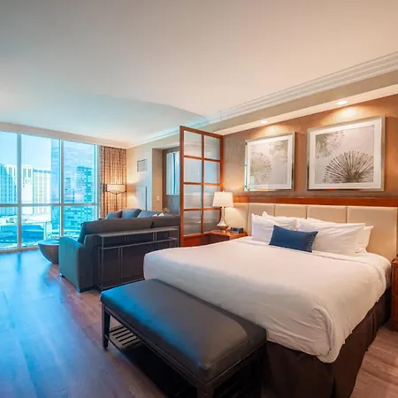 No Resort Fee Strip View Suite + Free Valet + Pool